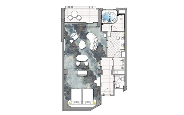 画像：ロイヤルスイート １ベッドルーム